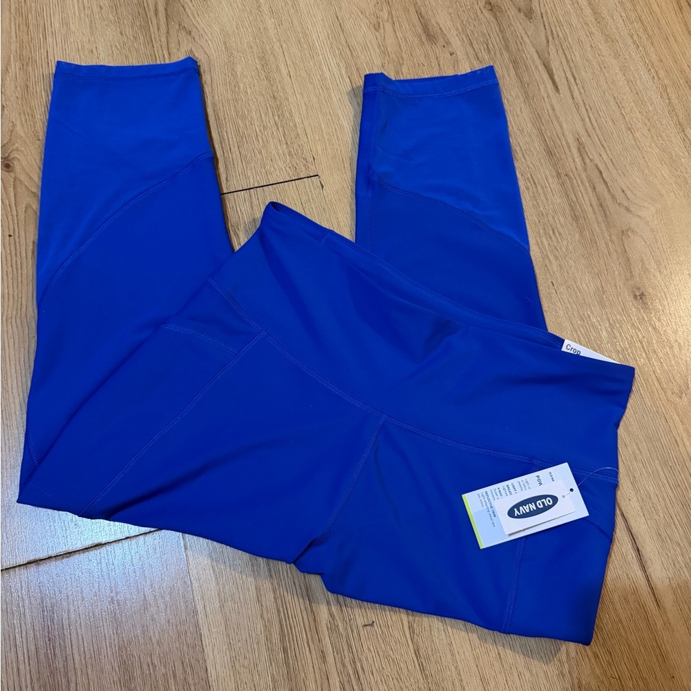 Old Navy Vibrant Blue Kids Leggings